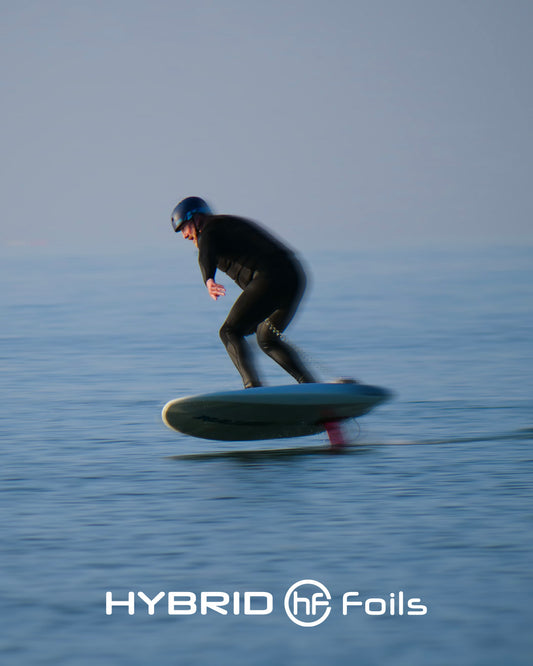 Downwind SUP foiling mastered - can Hybrid Foils help?